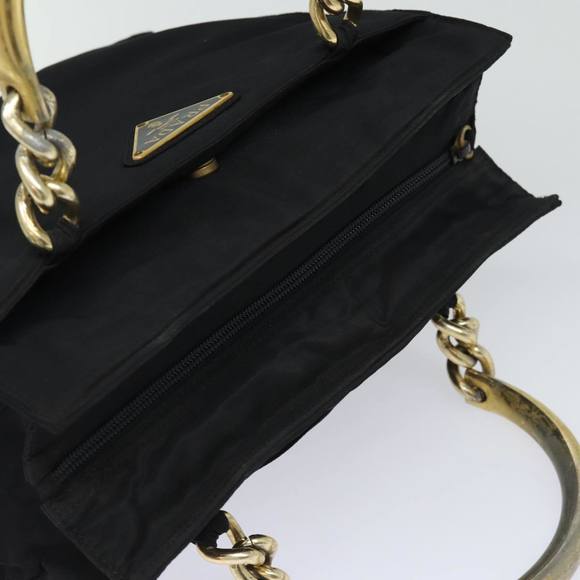 PRADA Hand Bag Nylon Black Auth bs15602 - Picture 6 of 16